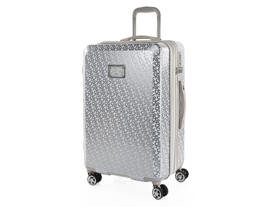 Mala Média para Pc DKNY DKNY-069 Signature Hardside Prata Brancametálica 44X67X25 Cm 62L