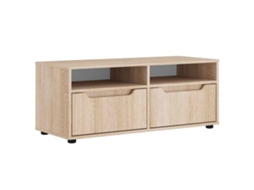 Visnes TV Móvel Derivado da Madeira Carvalho Sonoma 100x40x38 cm MAISON EXCLUSIVE