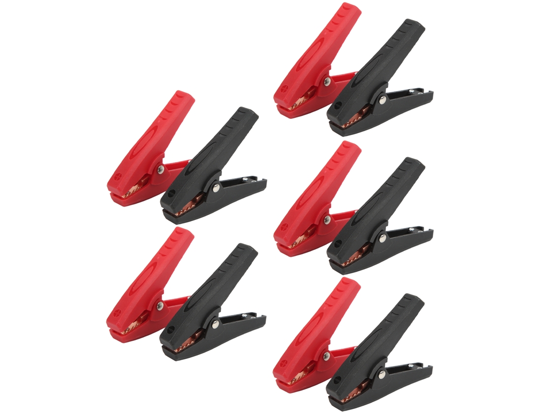 Pinças Isoladas 30a Teste Elétrico Clamp Terminal Clip De Bateria