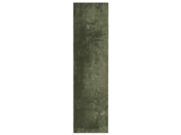 Conjunto 1 Tapete Moderno Vidaxl Verde Poliéster (400 X 80 Cm)