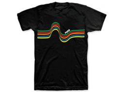 Pond Rainbow Wave T shirt ROCKINSTONE Unisex Adults Best Sellers Size:s