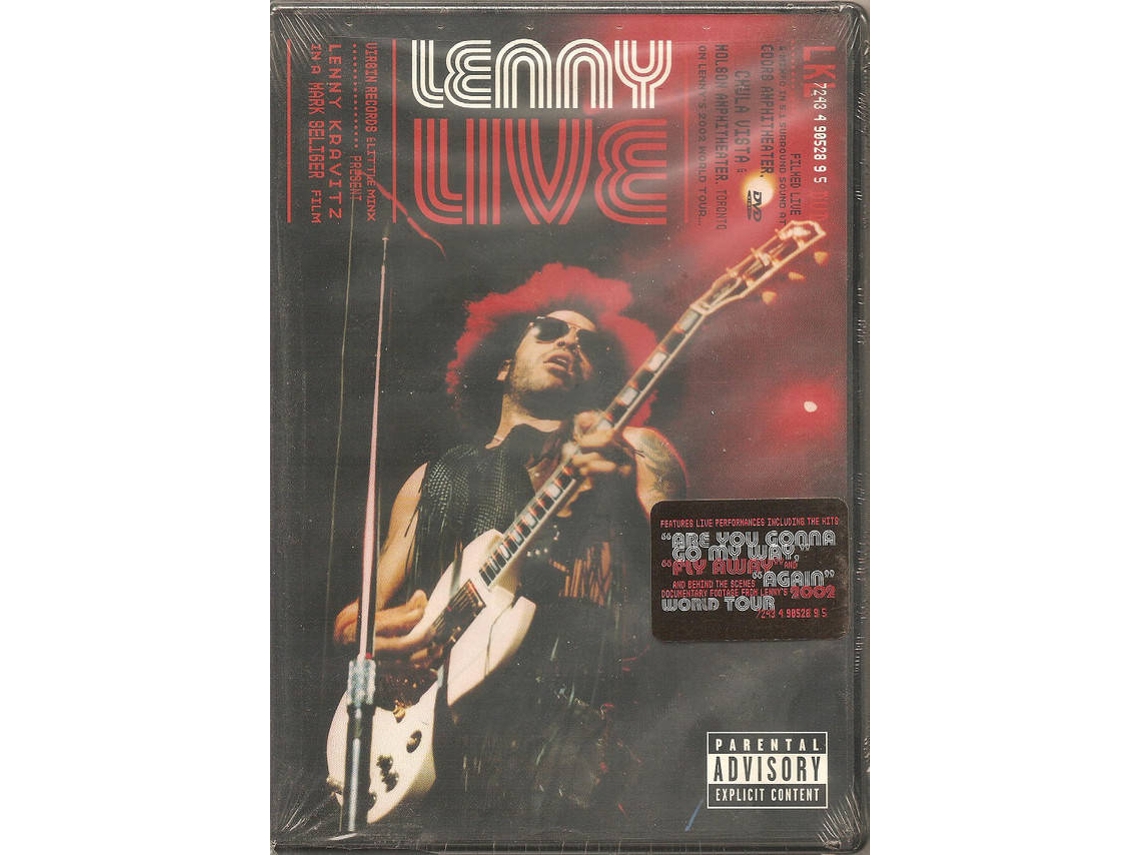 DVD Lenny Kravitz - Lenny Live
