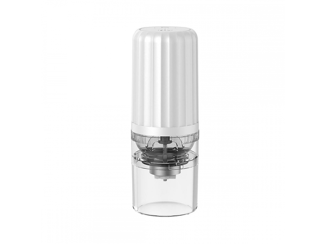 Moedor De Café Elétrico Branco, Para Grãos De Café, Especiarias E Nozes, Ideal Para Cozinha, Casa, Escritório E Viagens