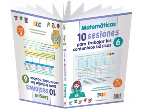 Livro 10 Sesiones Para Trabajar Contenidos Basicos 6 de Aa.Vv (Espanhol)