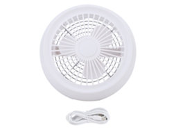 Laxiscreed Ventilador Elétrico Compacto Com Alimentação Dual Usb E Bateria