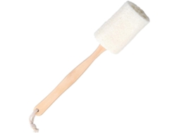 Lurelia Kit De 2 Buchas Vegetais De Banho De Cuidado Corporal, Cabo Longo E Com Argola, Uso Diário