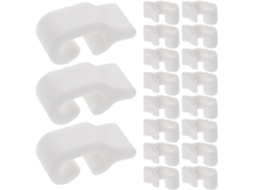 Sewacc 80-clips De Conexão Para Caixas Sapataria E Guarda Roupas, Branco, Material Plástico, Instalação Oculta Para Uso