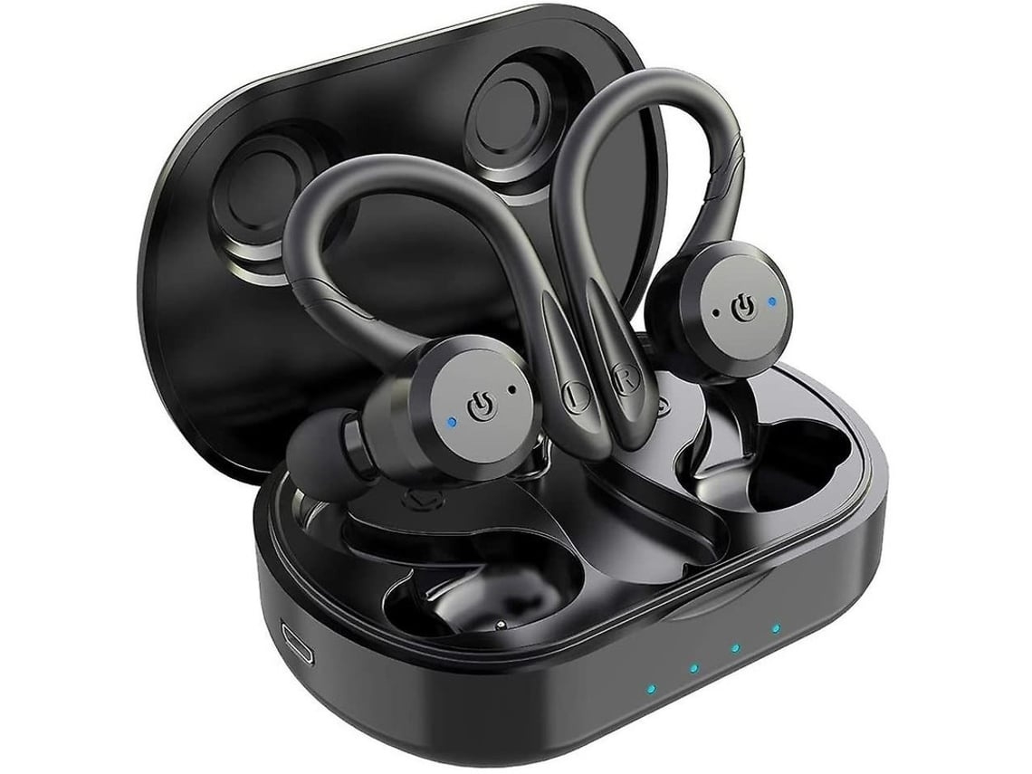 Auriculares Sem Fios Bluetooth Som Estéreo Estojo De Carregamento À Prova De Água Lurelia
