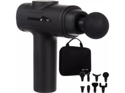 Pistola de Massagem / Pistola Muscular / Pistola de Massagem Sem Fio Preta Brilvibera