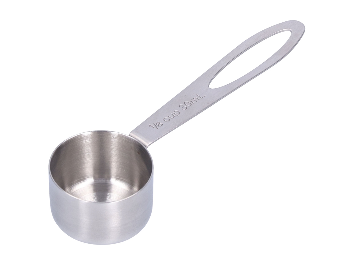 Colher Medidora De Café 30ml Aço Inox Longa