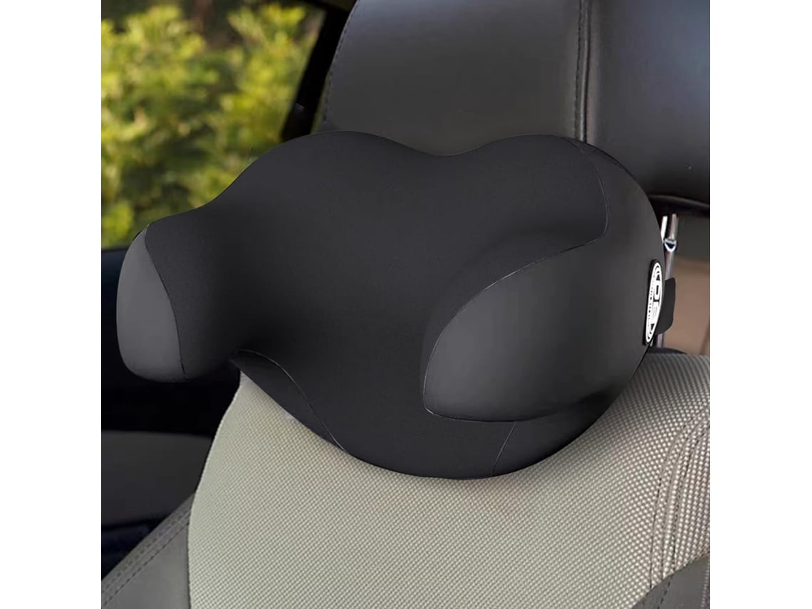 Transportadora de peixes em formato de U Slowmoose para carros, 100% espuma de memória, com camada respirável removível (preto, 1 unidade)