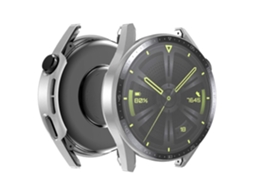Capa fosca para Huawei Watch GT 3 46 mm, relógio inteligente com mostrador de vidro temperado e tela HD, design Ly Ebike