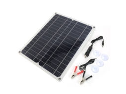 Cargador Portátil para Móviles Con Panel Solar de 15 W Y Salida Usb de 5 V para Dispositivos Móviles de Exterior.