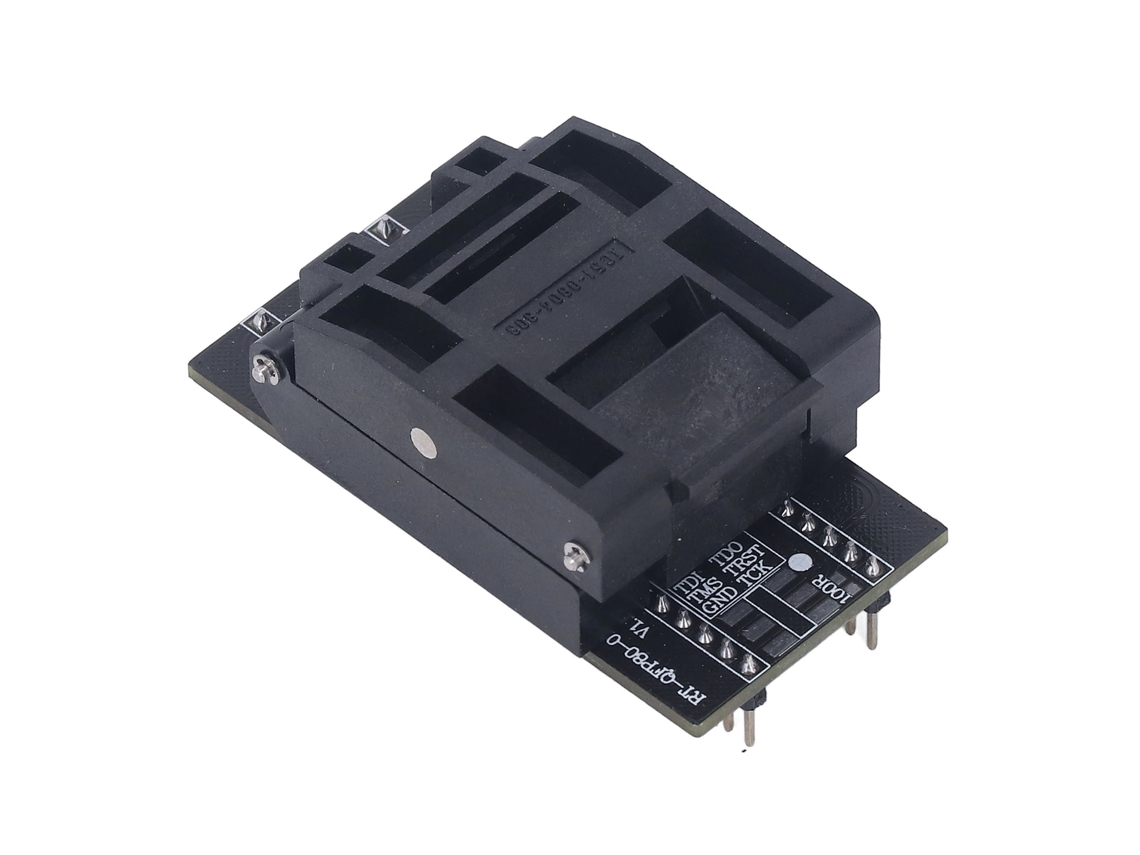 Adaptador Qfp80 Para Programador Rt809h