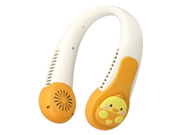 Ventilador Portátil 3 Velocidades Super Potente (amarelo)