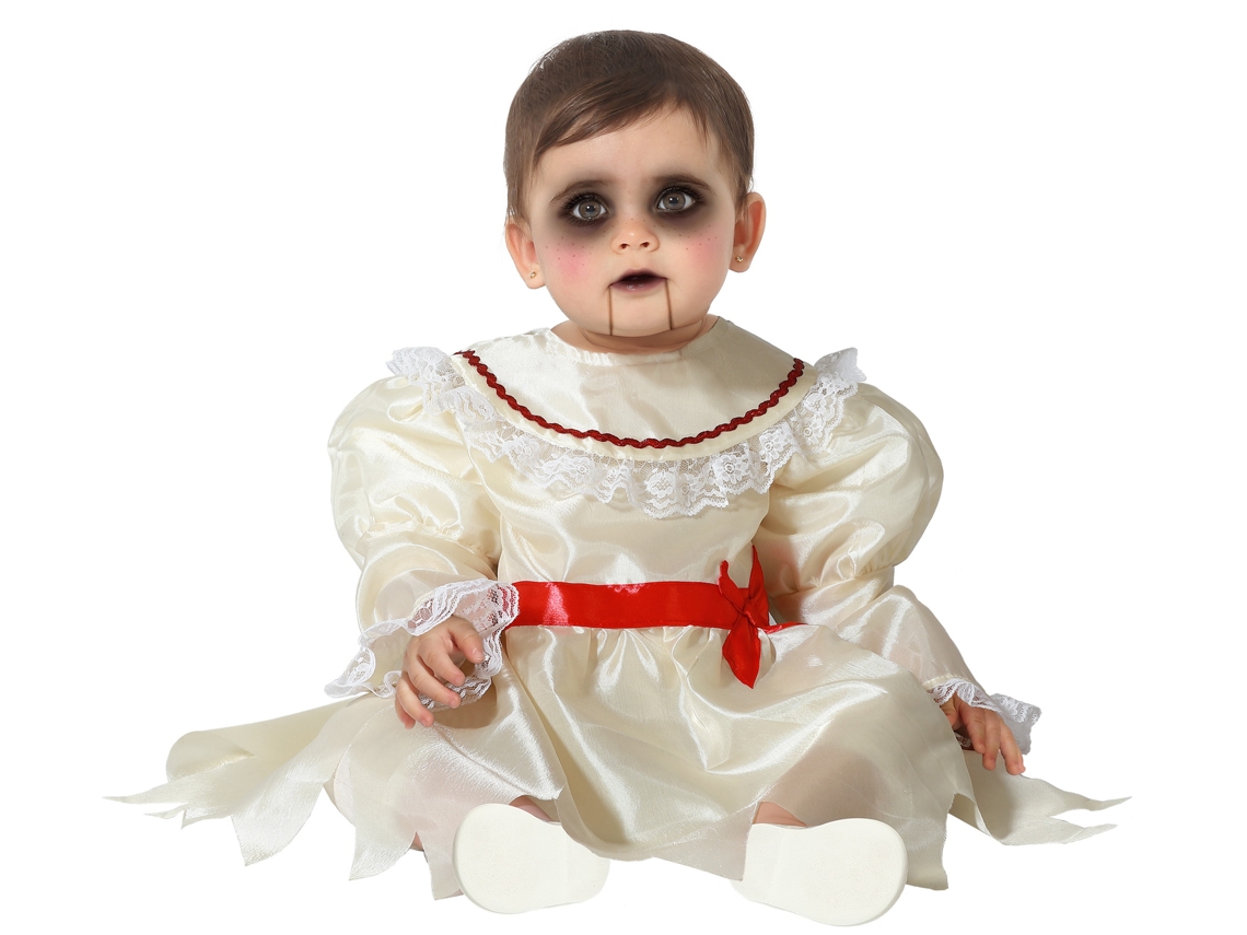 Disfarce Boneca De Porcelana Para Menina Bebé 12 a 24 meses ATOSA