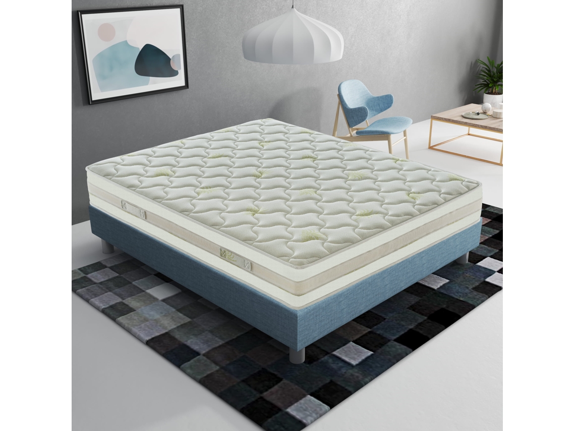 Colchão Ilovesleep Roma ( 70x200x25 Cm, Espuma Hr + Viscoelástica)