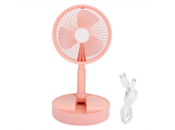 Ventilador (plegable, Portátil, Silencioso, Recarregável) Novo Ventilador Pequeno Usb De Mesa Manual Criativo