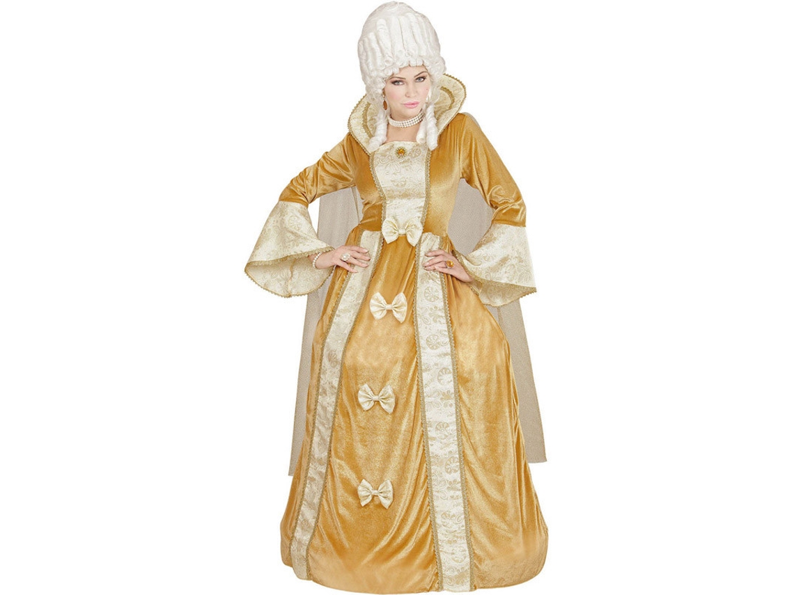 Fato de Mulher WIDMANN Aristocrata Veneziana Dourada (Tam.: XL)