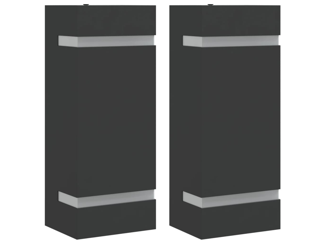 Outdoor Wall Light, Outdoor Wall Lights Vidaxl Preto Aço Inoxidável (9.5 X 7.5 X 24 Cm)