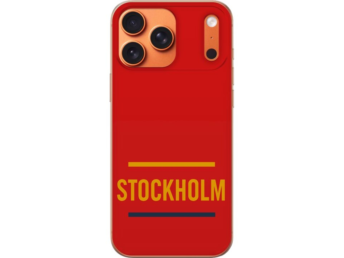 Capa Compatível Com O Apple Iphone 17 Pro Max Estocolmo