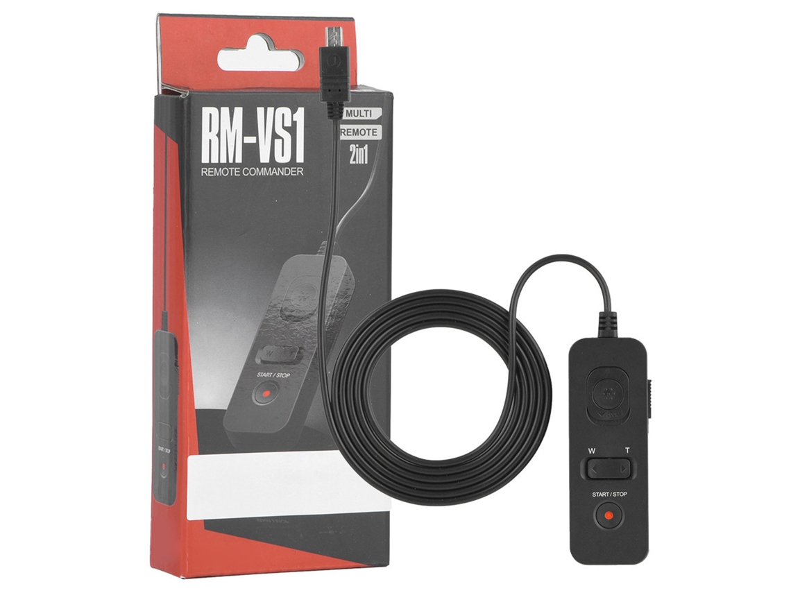 Fotga Rm‑vs1 Camera Remote Control Shutter Release Cord For A7 A7r A7s A7ii A7rii LAXISCREED