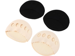 Meias Invisíveis Galpada Com Almofadas Respiráveis Para A Parte Frontal Do Pé 2 Pares, Absorventes De Suor E Elásticas
