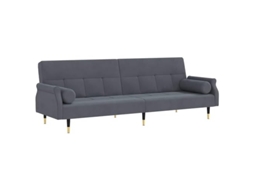 Sofa Bed, Sofa Beds Vidaxl Cinzeto Veludo (n/a)
