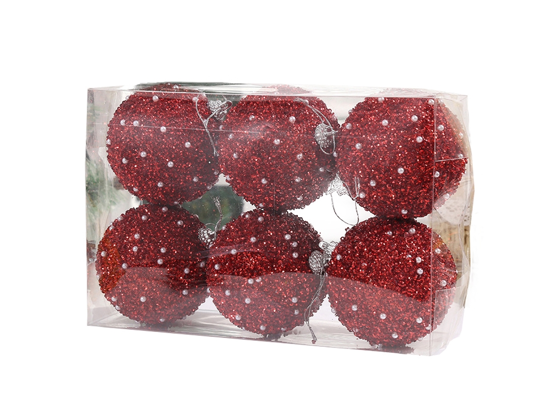 Enfeites de Bola de Natal Decorações de Natal Bolas de Árvore para Festas de Natal Decorações de Festa de Casamento
