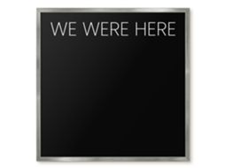 Magnetic Board We Were Here For The Living Room Espelharte (50x50 Cm)