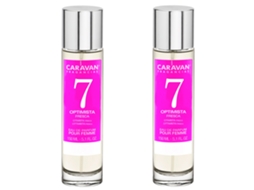Conjunto de 2 Perfumes CARAVAN para Mulher Nº7 150Ml