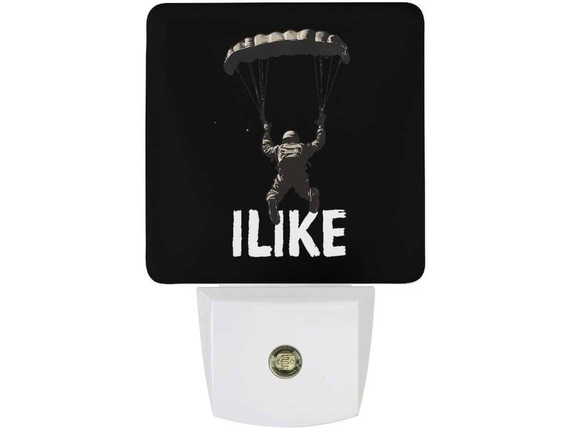 Eu Gosto De Quedismo Luz Noturna Led Com Sensor Crepuscular