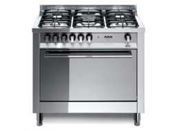 LOFRA Mg96Gv/C Cozinha Familiar Tipo Industrial Fogão a Gás de Aço Inoxidável A