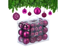 Bolas De Árvore De Natal Em Um Conjunto De 50 B2x