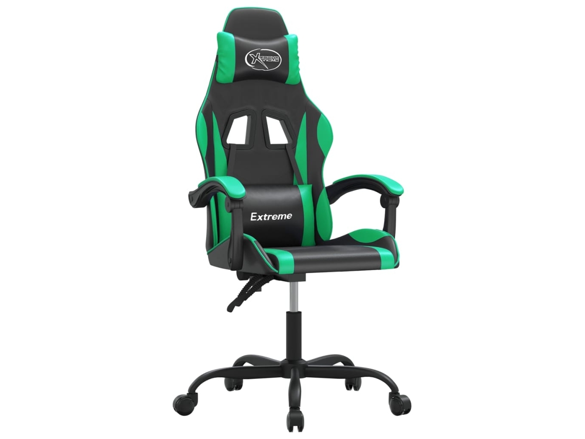 Gaming Chair, Gaming Chairs Vidaxl Verde Couro Artificial
