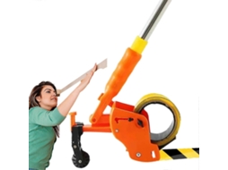 Ferramenta Manual para Aplicação de Fita Adesiva, Dispensador Crepe, Preparação Pintura e Colocação Fita, Marcação Pisos GOKOCO