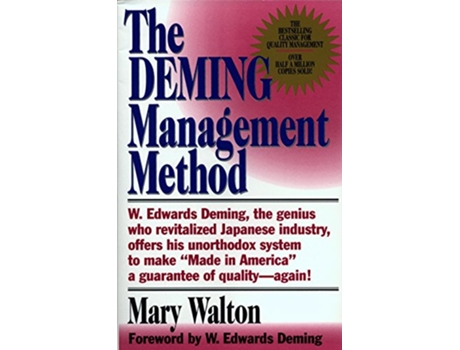 Livro Deming Management Method de Mary Walton (Inglês)