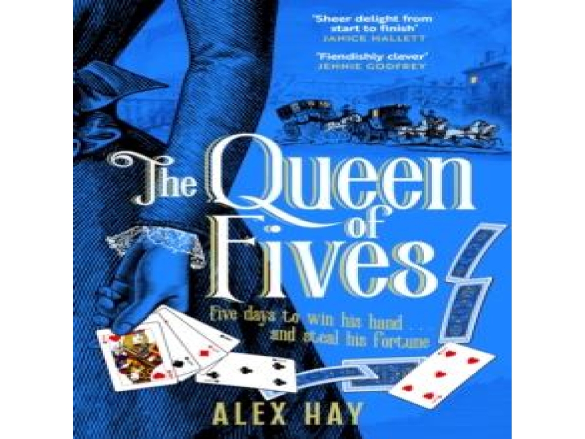 Livro Queen of Fives de Alex Hay (Inglês)