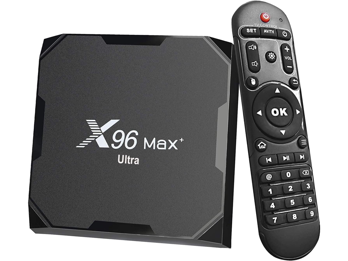 TV box Android 11 X96 Max Plus, Amlogic S905X4, 4GB RAM, 64GB ROM, dual Wi-Fi, Bluetooth 4.0, suporte AV1, 8K, HDR ZYBLSSBB