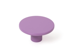 Puxador para Móveis em Abs 40 Mm de Diâmetro Pintado de Roxo Pacote de 36 Peças HARDWAREXCHANGE