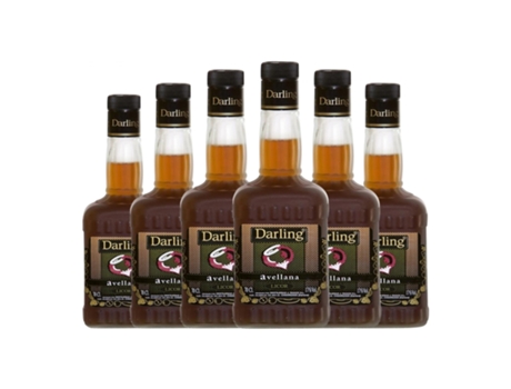 Licores PANIZO Darling Avellana (0.7 L - 6 Unidades)