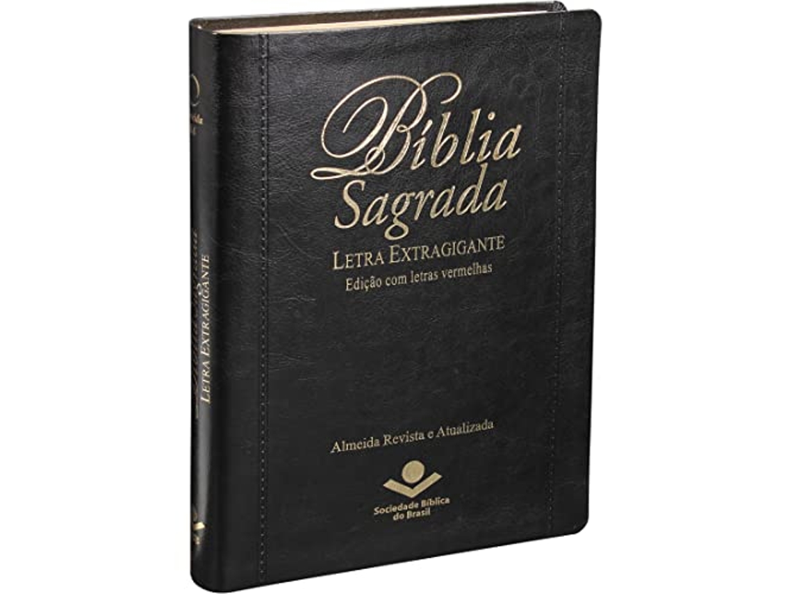 Livro Biblia Sagrada Letra Extragigante 03 (Português)