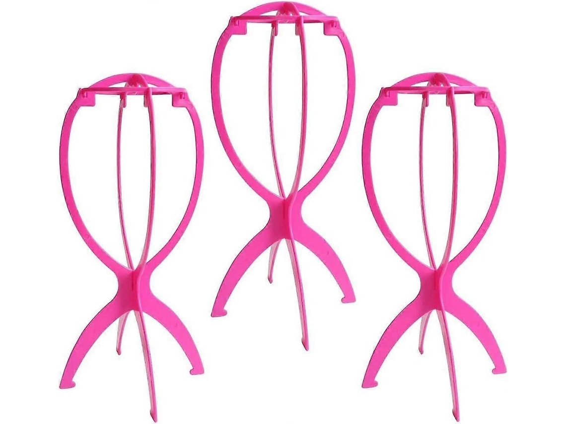 Suporte para Peruca, Suporte para Cabeça de Manequim para Várias Perucas, Pacote com 3 Unidades TAISHENGDA