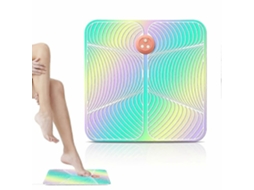 Massageador De Pés, Tapete Eletrônico Portátil Dobrável Para Os Máquina Massagem Pernas, E Stimulador Muscular
