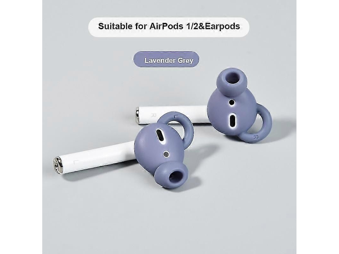 Capas de Silicone para Fones de Ouvido Sem Fio Airpods 1/2 S/MARCA