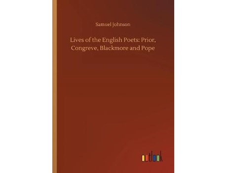 Livro Lives Of The English Poets De Samuel Johnson (inglês)
