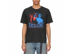 Rockinstone Bill And Ted 3d Excellent Heather Black Adult T-shirt Size:xxl