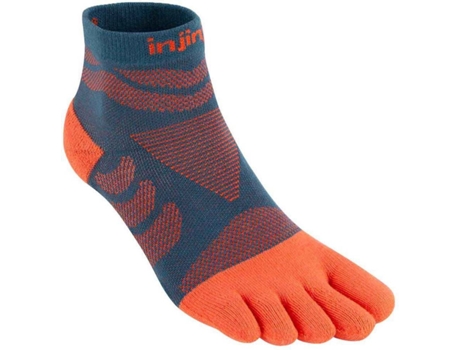 Meias para Mulher INJINJI Run Technical Mini-crew Multicor para Corrida (EU 35-40)