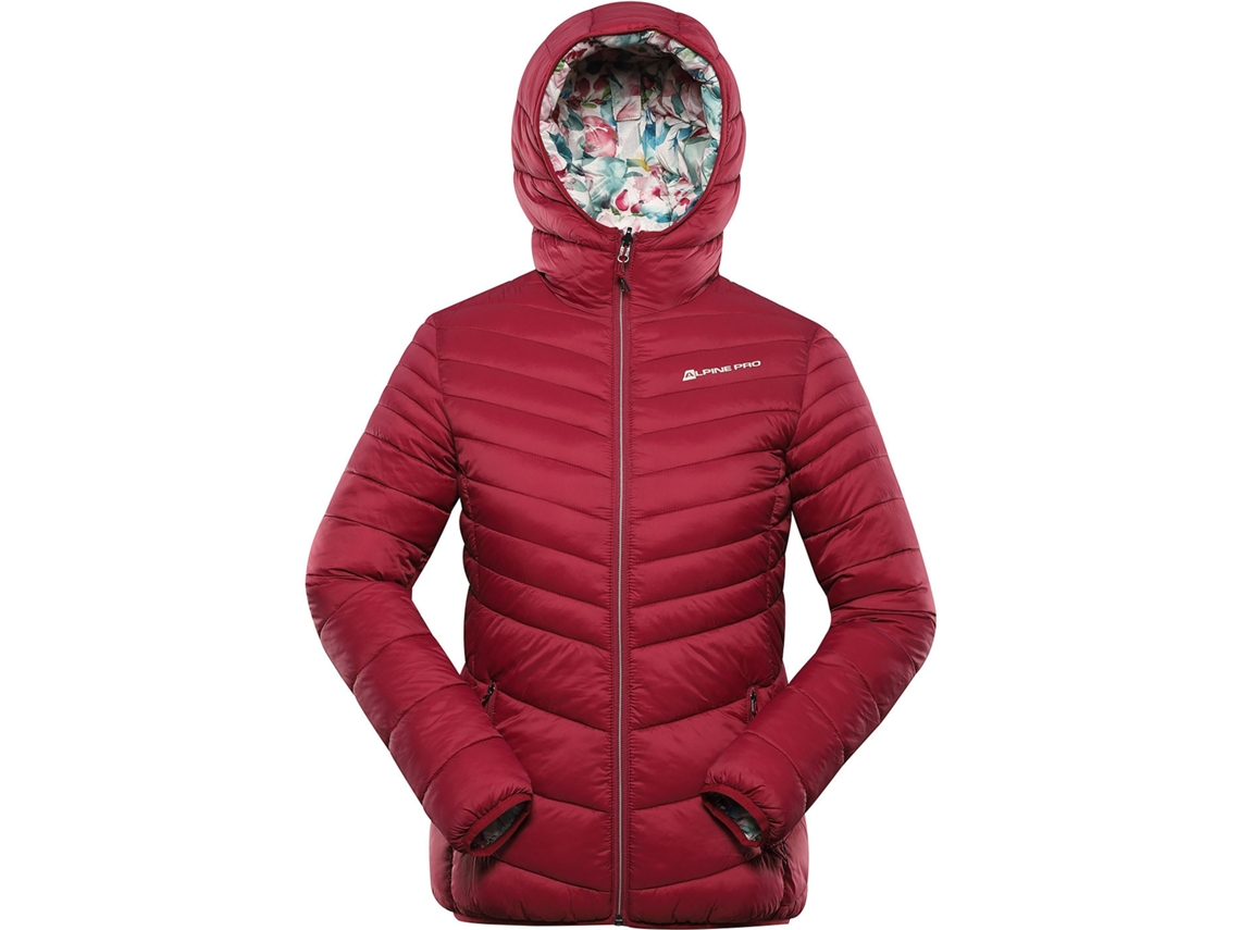Jaqueta de inverno feminina Alpine Pro Eroma de nylon dupla face