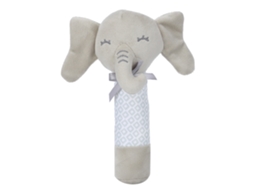 Primerox sininho de Mão com Chocalho Pelúcia Animal Desenho Animado para Bebê Elefante